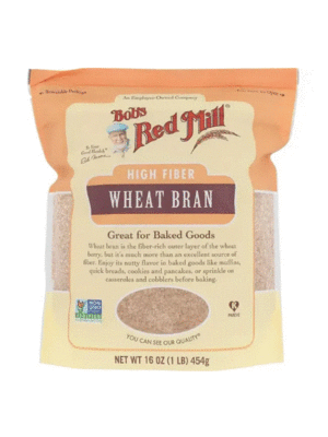 BOB'S RED MILL High Fiber Wheat Bran Non-GMO 454 Grams