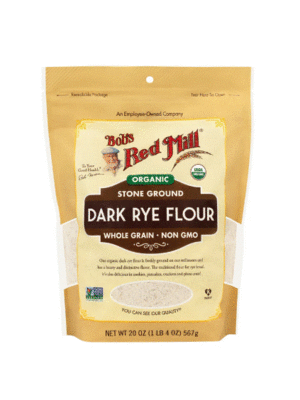 BOB'S RED MILL Organic Whole Grain Dark Rye Flour 567 Grams