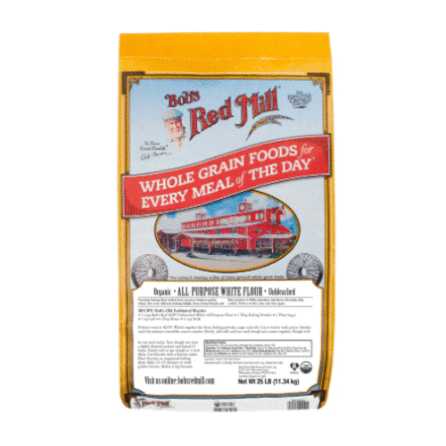 BOB'S RED MILL Organic Unbleached All Purpose White Flour 11.34 KG