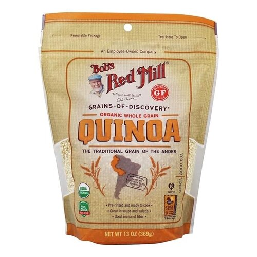 BOB'S RED MILL Organic Gluten Free White Quinoa Grain 369 Grams