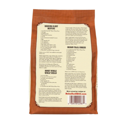 BOB'S RED MILL Organic Whole Wheat Flour 2.27 KG
