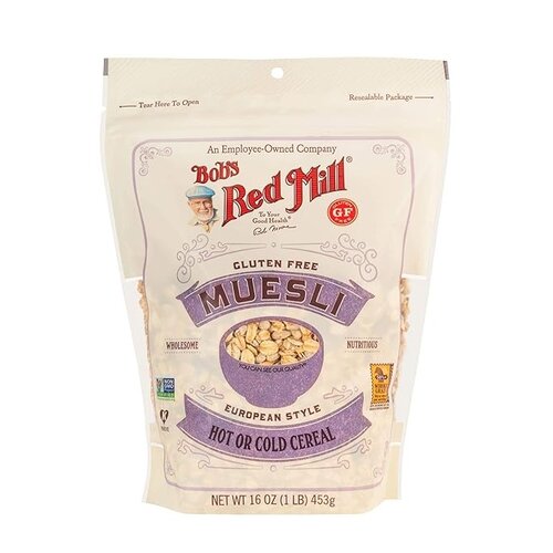 BOB'S RED MILL Gluten Free Muesli Cereal 453 Grams