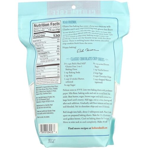 BOB'S RED MILL 1 to 1 Baking Flour 624 Grams