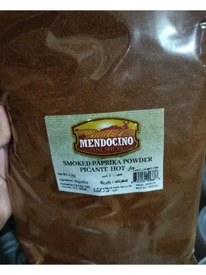 MENDOCINO Smoked Paprika Powder Picante Hot 1KG