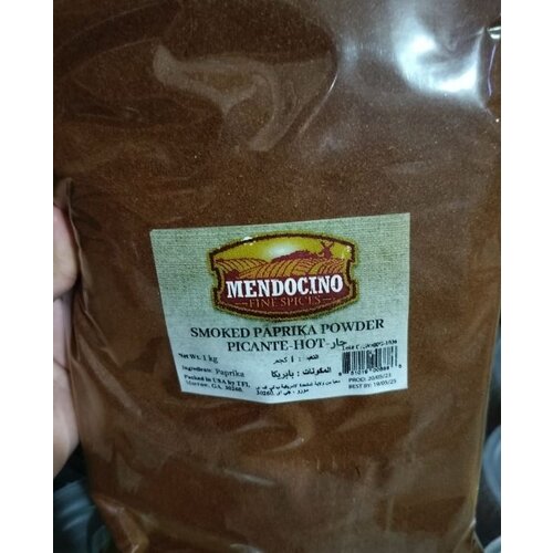 MENDOCINO Smoked Paprika Powder Picante Hot 1KG