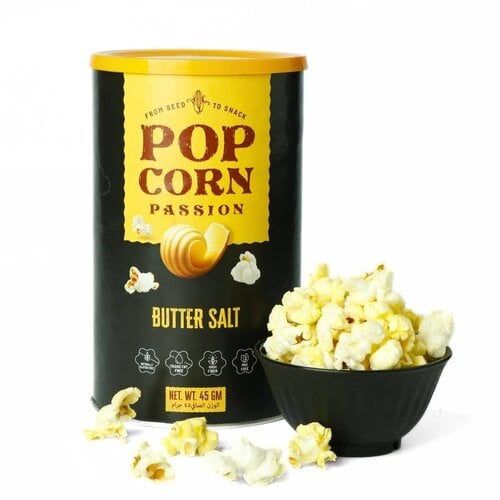 POPCORN PASSION Butter-Salt Popcorn 45 Grams