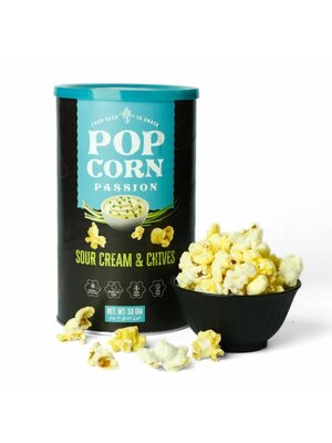 POPCORN PASSION Sour cream & Chives Popcorn 50 Grams