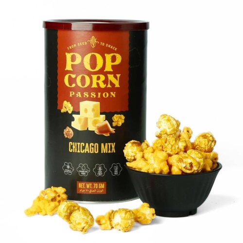 POPCORN PASSION Chicago Mix Popcorn 70 Grams
