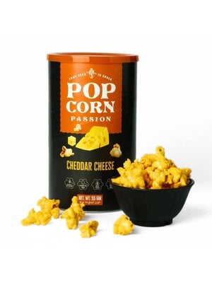 POPCORN PASSION Cheddar Cheese Popcorn 55 Grams