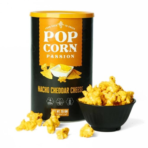 POPCORN PASSION Nacho Cheese Popcorn 55 grams