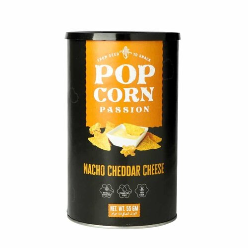 POPCORN PASSION Nacho Cheese Popcorn 55 grams