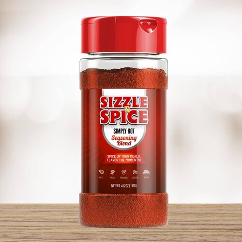 SIZZLE & SPICE Simply Hot Seasoning 120 Grams