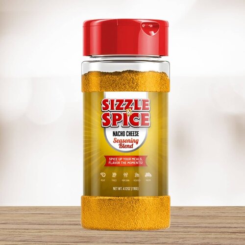 SIZZLE & SPICE Nacho Cheese Seasoning Spices 120 Grams