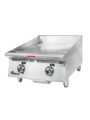 824TA 24" Gas Griddle w/ Manual Controls