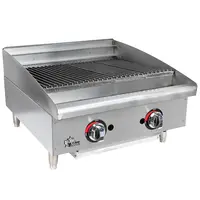 6124RCBF 24" Gas Charbroiler - Adjustable Manual Controls