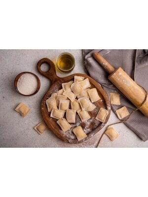 DINNER'S READY Vegan Green Pea & Mint Ravioli