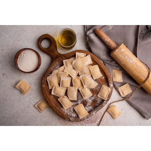 DINNER'S READY Vegan Green Pea & Mint Ravioli