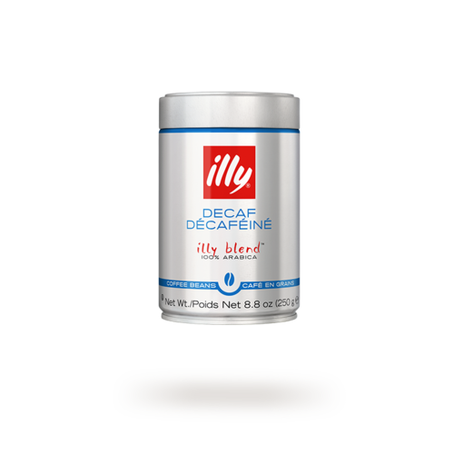 ILLY Decaffeinated Coffee Beans 12 x 250 Grams