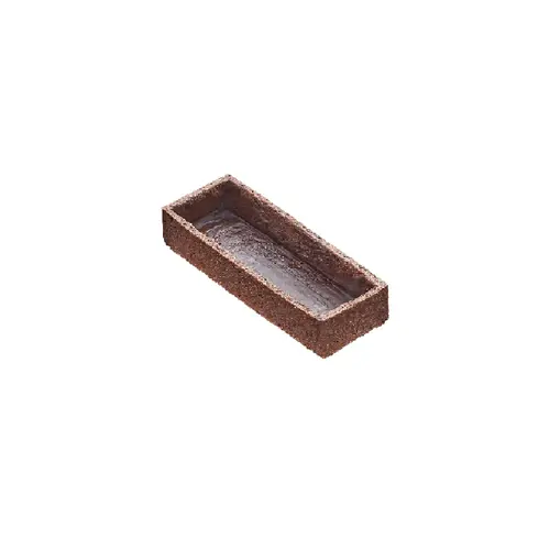 EMF BOUTIK PROFESSIONAL Frozen Chocolate Rectangle Tart Shells coated with Butter - Mini (6-8 Grams x 308 Pieces)