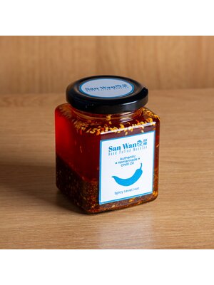 Authentic Home Made Chili Oil  180 ml (Spicy)