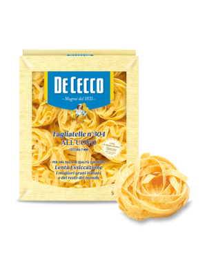 DE CECCO Tagliatelle Pasta With Egg (8 Packs x 500 Grams)