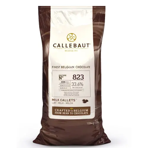 CALLEBAUT Milk Chocolate 33.6%, 823 - (Belgium) CALLEBAUT Milk Chocolate 33.6%, 823 - (Belgium)