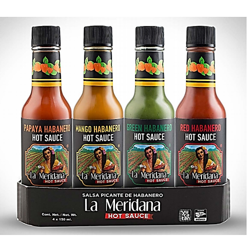 Hot Sauce 4 Flavors 150 ml Chef's Play