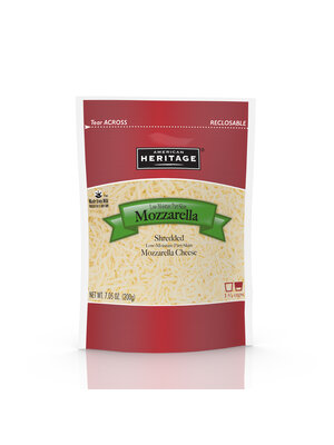 AMERICAN HERITAGE Low Moisture Mozzarella Cheese 200 Grams