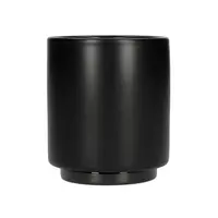 Monty Milk Art Cup Latte - Matte Black