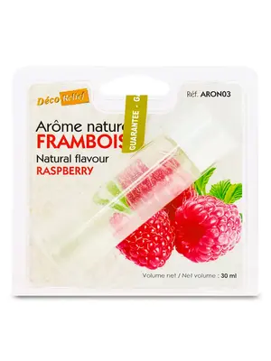 DECO RELIEF Natural Flavour RASPBERRY - 30ml bottle