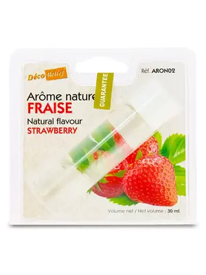 DECO RELIEF Natural Flavour STRAWBERRY - 30ml bottle