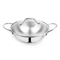 Kadai With Glass Lid