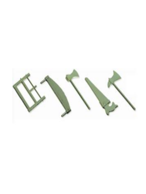 LEMAN  Assorted Axe & Saw Gold - 100 Pieces