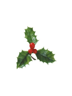 LEMAN  Holy leaf 3 leaves with Berries - 144 Pieces