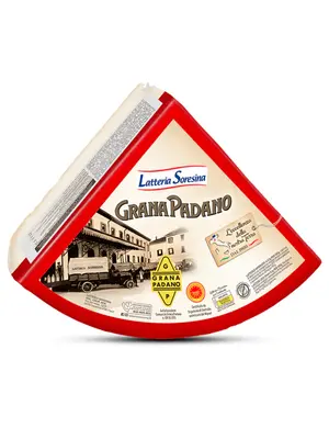 LATTERIA SORESINA Grana Padano Cheese 1/8 5.5 KG