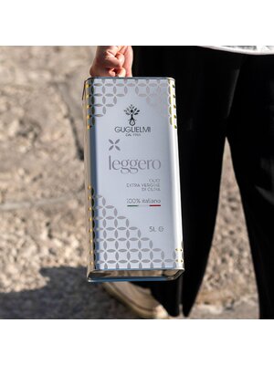 GUGLIELMI Extra Virgin Olive Oil Leggero 5 LIters
