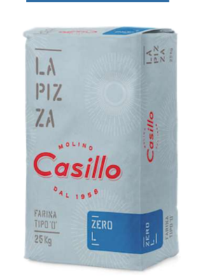 CASILLO Red Zero L Soft Wheat Flour 12.5kg