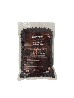 BELGIAN GOURMET Belgian Dark Chocolate Coins - 64%