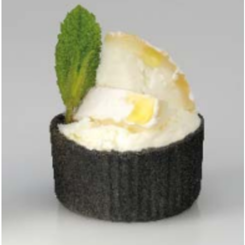 CONFILETAS 38mm Round Olive Tartlets with Stripped Walls