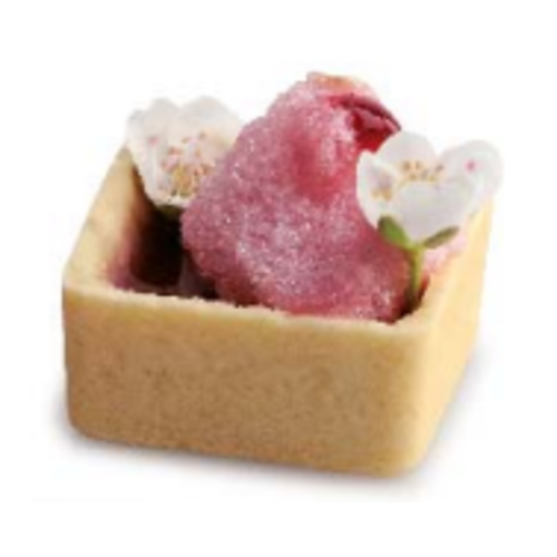 CONFILETAS 33x33x16 mm Mini Square Tartlets – French Butter