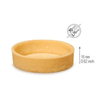 70x16mm Big Round Butter Tartlet