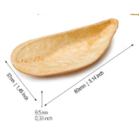 80x37mm Mussel Neutral Puff Pastry Tartlets – Crispy & Ready to Fill