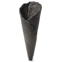 Black 78 mm Natural Wafer Cone – Neutral Flavor