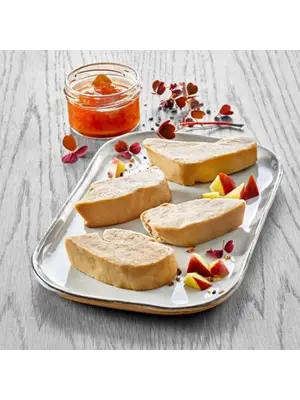 Free Range Duck Foie Gras Escalope Portions 25–40g – 500g Pack Free Range Duck Foie Gras Escalope Portions 25–40g – 500g Pack