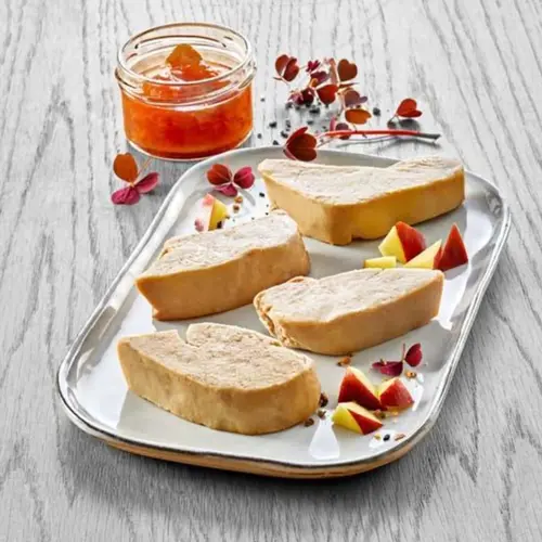 Free Range Duck Foie Gras Escalope Portions 25–40g – 500g Pack Free Range Duck Foie Gras Escalope Portions 25–40g – 500g Pack