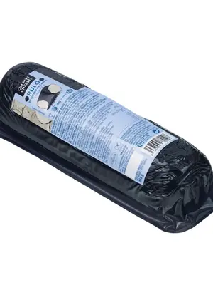 Goat Cheese Roll with Volcanic Black Ash 850g Goat Cheese Roll with Volcanic Black Ash 850g
