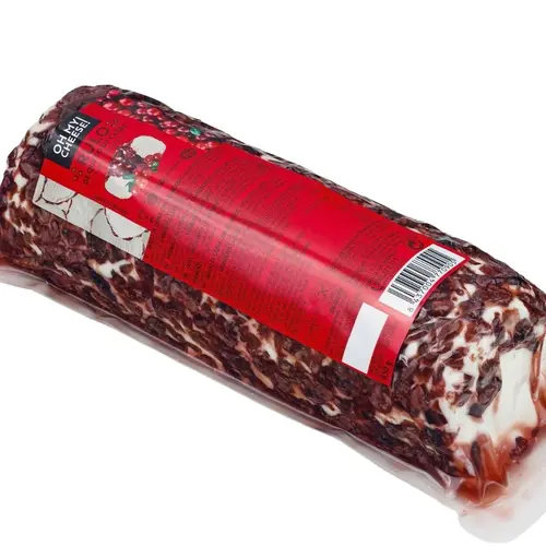 Goat Cheese Roll with Juicy Cranberries 850g Goat Cheese Roll with Juicy Cranberries 850g