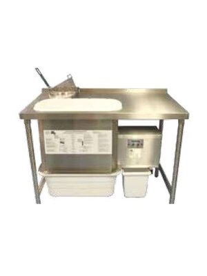 AyrKing BBSEC2R (Single) Breader/Blender/Sifter Table