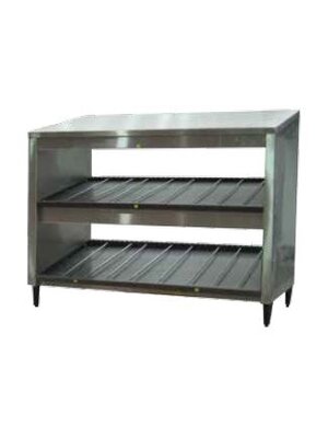 HATCO Glo-Ray GRSDS-41DBK  Dual-Shelf Food Warmer