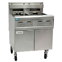 Electric Fryer – 2-Vat, Built-in Filtration